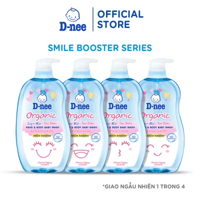 Sữa tắm gội D-nee cho trẻ sơ sinh dưới 3 tuổi 750ml - 4 Hương thơm