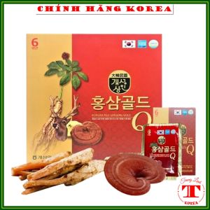 Nước hồng sâm nhung hươu hàn quốc GoldQ chính hãng hộp 30 gói - tranglinh