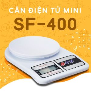 Cân Điện Tử Nhà Bếp SF-400 10Kg 1g Chính Xác Cao – Cân Thực Phẩm Mini LCD Có Tare Cân Làm Bánh Pha Chế