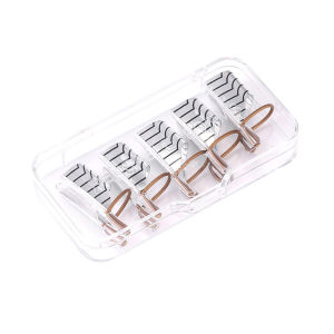5pcs Nail Art C Curved Shape Extension Guide Tips French Foil Acrylic Polish Gel UV Design Form Reusable Metal 美甲金属铝托