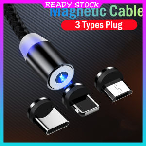 Magnetic USB Type C Cable for IPhone Xiaomi Redmi Mobile Phone Fast Charging USB Cable Magnetic Charger Micro USB Wire Cord