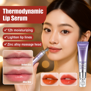 Serum Lightweight and Non-greasy Anti-wrinkle Lip Serum Lip Moisturizer Temperature Change