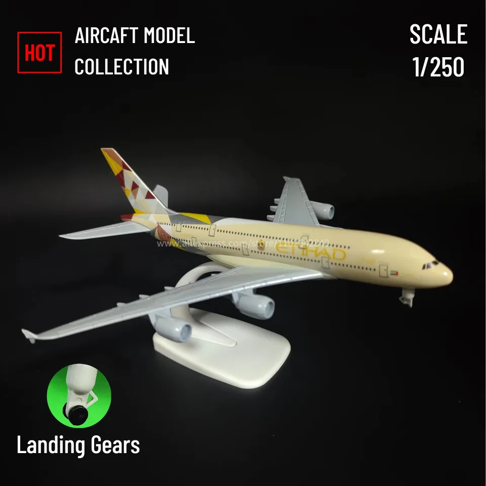 Etihad 2024 toy plane