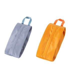 กระเป๋าเครื่องสำอางผ้าล้างมือแบบพับได้สำหรับการเดินทางกระเป๋าเล็ก1/2ชิ้นถุงเท้าและกระเป๋าเก็บชุดชั้นในใหม่ความจุสูง