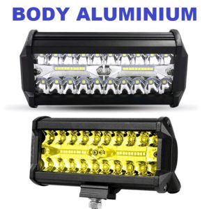 Lampu Tembak Sorot LED Bar CWL 40 Titik Mata 120 Watt Mobil Motor 120W 12 Volt 12V Worklight