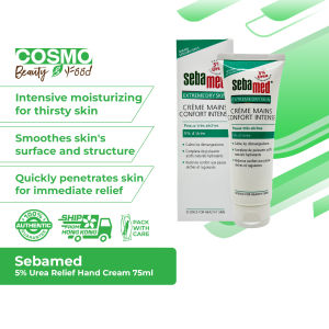 Sebamed 5% Urea Relief Hand Cream 75ml [Intensive moisturizing]