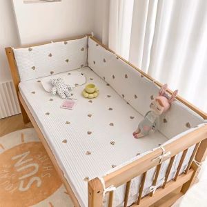 เปลผ้าปูที่นอนพอดีผ้าคลุมที่นอนผ้าฝ้ายเด็กผ้าปูที่นอนเตียงเด็กทารก