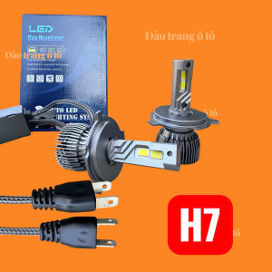 Cặp bóng pha led M6 12V 24V bóng đèn pha xe ô tô 6500K 65W H3 H4 H1 H7 H11 9012 9005 9006 sáng trắng siêu sáng