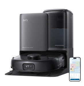 Eufy by Anker หุ่นยนต์ดูดฝุ่น E25 พลัง 20000 Pa พร้อมแปรง HydroJet™ ป้องกันเส้นผมพัน แขนปัดฝุ่นมุมขอบอัจฉริยะ