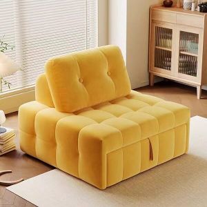 Puff Sofa Bed Extendable Multi-Function 2-in-1 Sofa Chair Foldable Single Sofa for Small Living Room
