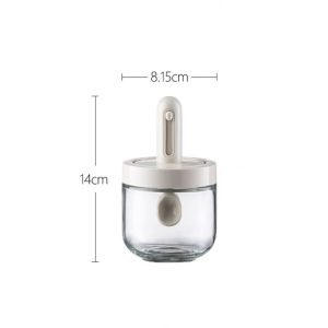 DXL Glass Oil Pot Automatic Opening and Closing Oil Bottle Kitchen Household Leak-proof Soy Sauce Vinegar Seasoning Bottle Gravity Oil Tank