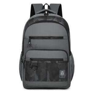 Techdoo Tas Ransel Pria Casual Tas Sekolah Pria Wanita Tas Punggung Laptop Trendy TR725
