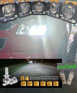 หลอดไฟหน้า GPNE LED R4 (55 วัตต์) 20000 Lm ของแท้ 100% รับประกัน 3 ปี 12v และ 24v ไฟ LED รถ มีให้เลือกสำหรับรถหลายรุ่น gpne รุ่น r4 หลอดไฟหน้าดีๆเกรดพรีเมี่ยม