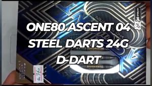 ONE80 STEEL TIP DART - 24G ASCENT 04 VHD 90% TUNGSTEN STEEL TIP DARTS (ARROW DART KELULI)