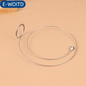 E-WOITD 1 cái dây thép không gỉ Eye Loupe Kính mắt chủ Watch sửa chữa dễ dàng để bị mắc kẹt Kính lúp Eyepiece vòng thép phụ kiện