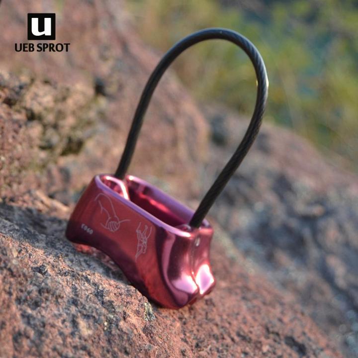 Rappel ATC Belay Device Descender Outdoor Camping Rock Climbing