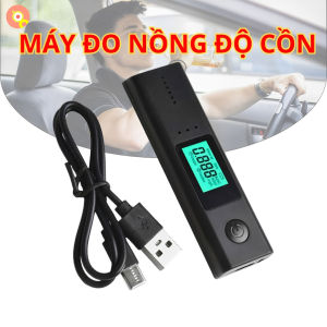 Máy Đo Nồng Độ Cồn NDC - Không Tiếp Xúc Kiểm Tra Hơi Thở Nhanh Màn Hình LED Cảnh Báo Màu An Toàn Giao Thông