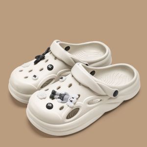 Giày Sục Chạy Bộ Nam Nữ Cao Su Non Êm Chân Dép Sục Cross Đế Cao 5cm Size 36-41 LaZaDa GiayZep.Store