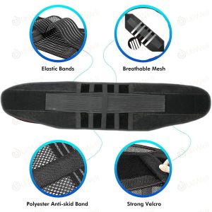 เข็มขัดพยุงหลัง สายรัดเอว ที่รัดเอว ช่วยซัพพอร์ตหลังและเอวเวลายกของ หรือนั่งทำงานนานๆลดการปวดหลัง พิเศษ ที่รัดเอว สายรัดเอว