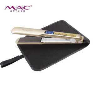 Catokan Rambut Mac Styler Titanium Smoothing Bagus Gold Touchscreen