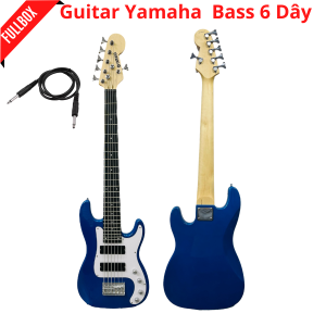 Đàn Electric Bass Guitar Yamaha  (6 dây) + Phụ Kiện