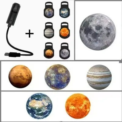 QUẢ KHẾ⭐Đèn chiếu đèn sao Đèn mặt trăng phòng ngủ LED sáng tạo đêm nhỏ Internet người nổi tiếng photoflood phản xạ cho Back-ground chiếu sáng với đứng