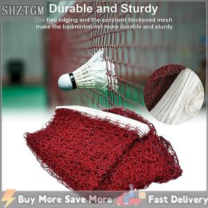 [COD] SHZTGM ตาข่ายแบดมินตันแบบพกพาสำหรับฝึกซ้อมกีฬาสันทนาการฟิตเนสกิจกรรมการแข่งขันบอลมาตรฐาน
