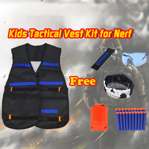 35pcs/set Nerf Guns Series Tactical Vest Kit For Kids