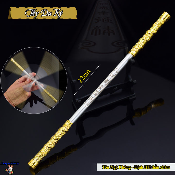 Mô hình sưu tầm Tây Du Ký Ngộ Không Định Hải Thần Châm Kim cô bổng ...