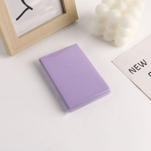50 Pcs Inner Sleeve Photocard Warna Pelindung Photocard Cover Card Protector