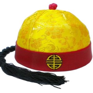 HULEQQI Mũ trẻ em Mũ trang phục Nhà Đường Văn hóa Trung Quốc Mũ cổ Mũ phong cách Trung Quốc Cổ xưa Đạo cụ chụp ảnh Mũ cabridegroom Nam