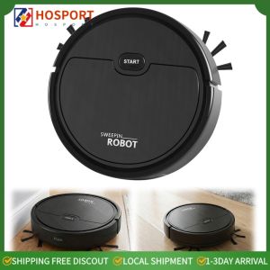 Rechargeable 3-in-1 Smart Robot Vacuum Cleaner Ultra-Thin with Smart Navigation for Hardwood and Tile Floors