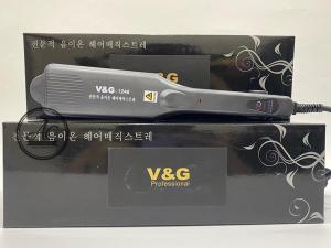 V&G Professional Flat Iron / Hair Straightener 1248 (Pink/Black Box Random Giving)
