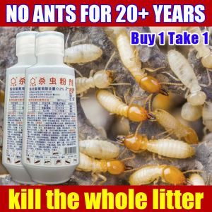 🐜Buy 1 Take 1🐜no Termite for 10 years Lls Termites killer powder Ants killer powder Termite killer 80g Infect death destroy the whole colony of termites Anay pest control termite Termite baiting system Ant bait ant killer Termite powder Ant killing bai