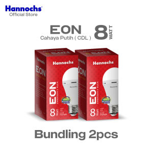 Hannochs Emergency EON 8W Cahaya Putih 2pcs - Putih - Paket Murah