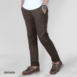 Celana Chino Panjang Pria - Brown