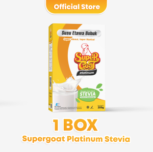Susu Diabetes Supergoat Platinum Stevia 1 Box