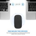 Mouse Wireless Bluetooth Dual Mode Silent Click Rechargeable VZ200. 