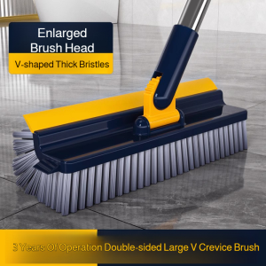 Cleaning Brush Decontamination Soft Rubber Scraper Crevice Brush Removable Cleaning Head
