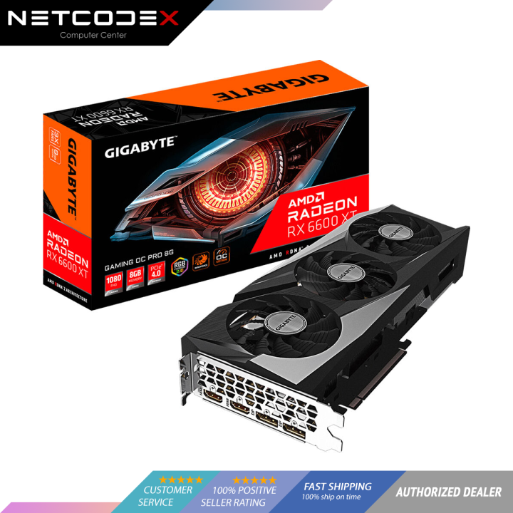 GIGABYTE Radeon RX 6600 XT GAMING OC PRO 8G Graphics Card