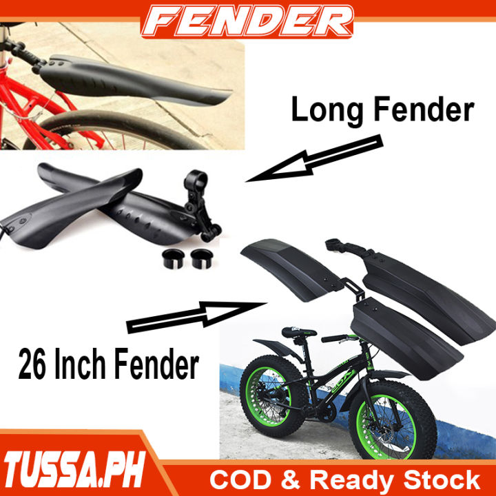 COD 2PCS 26 Inch Bicycle Mountain Bike Front Rear Snow Bicycle