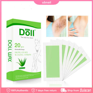 20/Set Hair Removal Wax Strips Papers Underarm Arm Hair Remover for All Skin Types