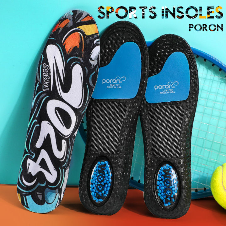 Sports insoles Shock Absorption Carbon Running Sport Shoes Pad Air