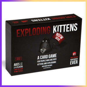 Exploding Kittens NSFW Edition ( ADULTS ONLY- Explicit Content ) Funny Card Game | A Russian Roulette Family Party Games | Popular for Adults & Teens 2-5 Players Board Games