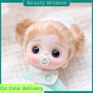 Beauty Wisdom 5Pcs Lovely Mini Doll Pacifier Play House Supplies Dummy Nipples For OB11 BJD Doll Baby Dolls Kids Toy Baby Pacifier Accessories