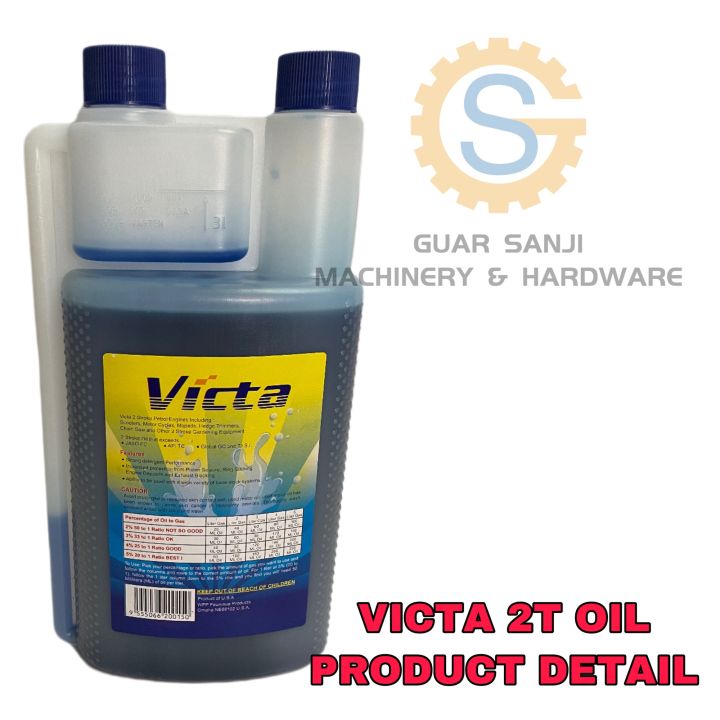 VICTA 2T OIL/2 STROKE ENGINE OIL (1LITRE) Lazada
