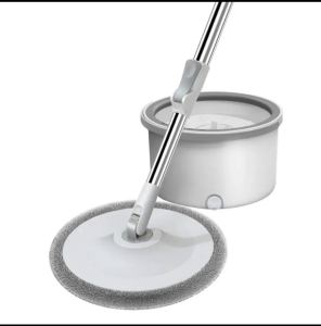 SOLID HOME Self Wash Spin Mop 2.0 Spinner Flat Mop 360 Rotating Cleaner With Turbo Flushing Bucket