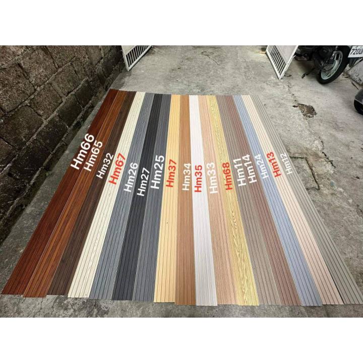 WPC Fluted wall Panel home Decorations Bigsale!! Lazada PH