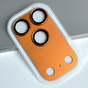 Ultra-thin Metal Camera Lens Protector For iPhone 17 Pro Max Full Cover Film Scratch Resistant Tempered Glass Cap