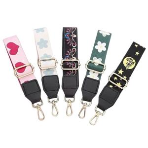 New ethnic-style widened bag strap replacement adjustable crossbody strap for womens bags hot-selling in stock